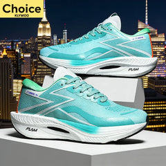 Running Shoes Carbon Board Speciality Marathon Men Sports Breathable Lightweight Women's Comfortable Athletic Nonskid Sneakers