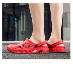 Male Slippers EVA Outdoor Vacation Simple Sandals Indoor Anti-slip Waterproof Clogs Off White Shose Summer Platform Shoes