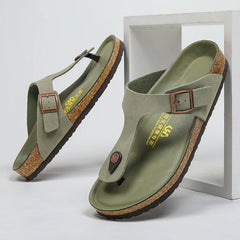 Big Size Mens Flip Flops Microfiber Leather Slippers Clogs Chanclas Hombre Chinelo Masculino Claquette Homme Summer Casual Shoes