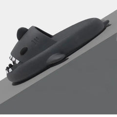 2024 Summer Shark Slippers Women Slides Men Bathroom Flip Flops Home Anti-Skid Flat Shoes Outdoor Fins Removable Slides Sandals