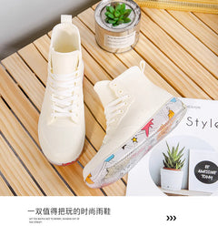 Men Rain Boots Fashion Trendy Nude Boots Anti-skid Work Chef Shoes Durable Waterproof Rubber Fishing Shoes Male Sneakers 2023New