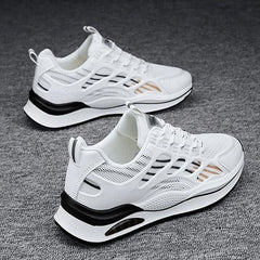 Fashion Men Sneakers Mesh Casual Shoes Lac-up Men Shoes Lightweight Vulcanize Shoes Walking Sneakers Zapatillas Hombre