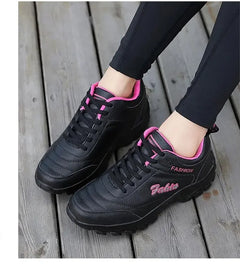 New 2025 Autumn Winter Sneakers Women Comfort Soft Sole Non Slip Casual Shoes for Women PU Waterproof Sport Shoes Zapatillas