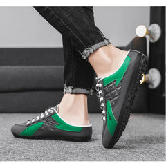 2025 Summer Slippers for Men Trendy Men's Flat Bottom Casual Shoes Soft Sole Support Shoes Men's Sneakers Zapatos De Hombre