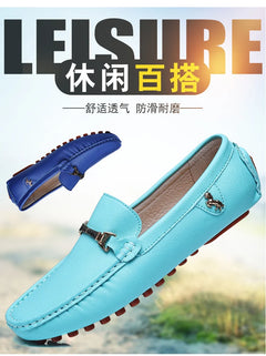 MAEDEF Men's Loafers 2024 Spring Autumn Fashion Shoes Men Classic Brand High Quality Leather Comfy Drive Shoes Boat Casual Shoes