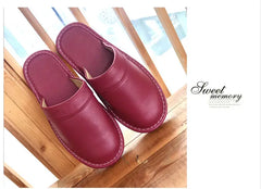 Inexpensive slippers house men indoor slides shoes big size 47 48 man mules closed toe faux leather slippers unisex couple shoes