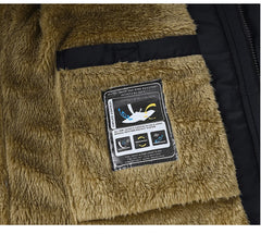 Men 2025 Winter New Windproof Fleece Warm Thick Jacket Parkas Coat Men Fashion Hooded Fur Collar Jacket Classic Casual Parka Men