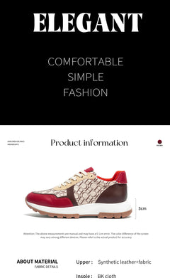Women's Vulcanized Shoes 2025 Winter New Anti slip Outdoor Walking Shoes Wine Red Women's Shoes