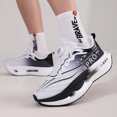 Men's Breathable Casual Sports Training Shoes, Unisex Comfortable and Versatile Casual Sneakers, Durable with Good Grip, Laceless Low-Top Design, Suitable for All Seasons, Gym Training, Running, Daily Casual Wear, Park Workou