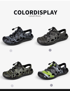 Men Sandals Brand Clogs Casual Shoes EVA Lightweight Sandles Man Colorful Shoes for Summer Beach Zapatillas Hombre
