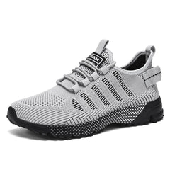 Men's lightweight sneakers summer new breathable anti-slip outdoor racing running shoes fashion Joker student speed sports shoes