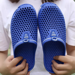 YRZL Men Slippers Lightweight Breathable Fashion Women Shower Slipper High Quality Beach Couple Flip Flop Swimming Shoes
