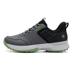 Fittington Professional Golf Shoes Wide Man Casual Sneakers Cushioning Outdoor Water Resistant Sport Shoes for Men with Spike