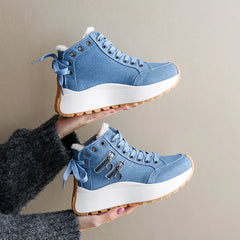 2025 New Designer Women Sneakers High Quality Shoes Female Women Shoes for Women Lace Up Platform Sneakers Женская Обувь