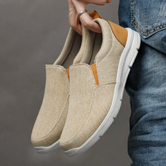 Men Casual Shoes Canvas Breathable Loafers Men Fashion New Male Comfortable Outdoor Walking Shoes Classic Loafers Men Sneakers