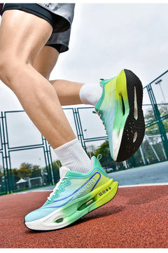 Running Shoes Carbon Board Speciality Marathon Men Sports Breathable Lightweight Women's Comfortable Athletic Nonskid Sneakers