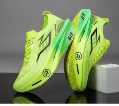 New Sports Shoes for Men Women Running Sneakers Carbon Plate Male Marathon Racing Shock-absorbing Athletics Sport Training Shoes