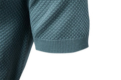 2025 New Summer Premium Solid Color Men's Golf Polo Shirt for Collared Breathable Fabric Social Casual Top Male Polo Shirts