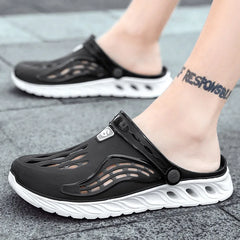 Summer Comfortable Men's Garden Clogs Male Outdoor EVA Injection Clogs Casual Sandal Men Beach Slippers Water Shoes Pool Sandals
