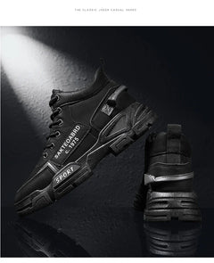 Men's Casual Boots Soft Sole Anti Slip Four Seasons Work Outdoor Botas Student Sports Boot Fashion Youth Versatile Trendy Boots