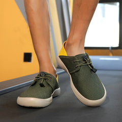 Hot Summer Mesh Men's Shoes Fashion Breathable Men Casual Shoes Handmade Flat Wading Shoes Outdoor Men Sneakers Big Size 38-46