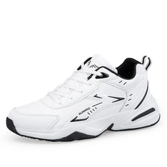 Chunky Sneaker for Men Thick Sole Versatile 2025 New Trend Mesh Lace Up Breathable Casual Sports Shoes Increased Soft Soles