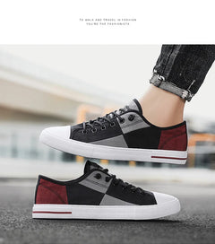 Men Sneakers Casual Shoes Men Flat Brand Fashion Canvas Shoes Comfortable Driving Tennis Sports Shoes Student