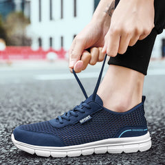 Men Shoes Spring Summer Soft Loafers Walking Shoes Lightweight Mesh Casual Shoes Men Sneakers Tenis Masculino Zapatillas Hombre
