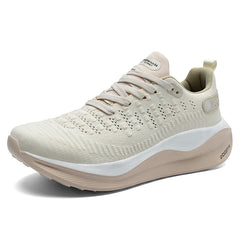 Men's breathable mesh thick-sole running shoes four season soft-sole non-slip outdoor casual sports shoes fashion light sneakers
