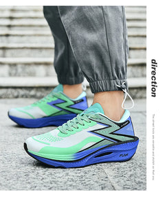 Running Shoes Carbon Board Speciality Marathon Men Sports Breathable Lightweight Women's Comfortable Athletic Nonskid Sneakers