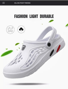 Male Slippers EVA Outdoor Vacation Simple Sandals Indoor Anti-slip Waterproof Clogs Off White Shose Summer Platform Shoes