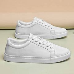 Luxury Brand Men's Sneakers Genuine Leather Casual Shoes Leisure Walk Men Shoes All-match Outdoor Skateboard Footwear For Male