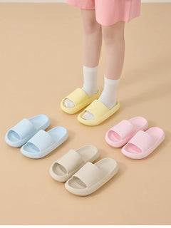 Big Size 48 49 Men Slippers Women Soft EVA Platform Thick Sole Slides Summer Beach Sandals Couples Home Anti-Slip Bathroom Shoes