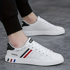 Men's lightweight casual sneakers. Everyday outdoor running and skate shoes for men. Sizes 39 to 48.