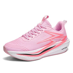 Men Women Carbon Plate Running Shoes Soft Cushion Shock Absorbing Sports Shoes Unisex Sneakers Light Anti-Slip Training Shoes