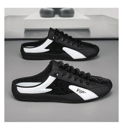 2025 Summer Slippers for Men Trendy Men's Flat Bottom Casual Shoes Soft Sole Support Shoes Men's Sneakers Zapatos De Hombre
