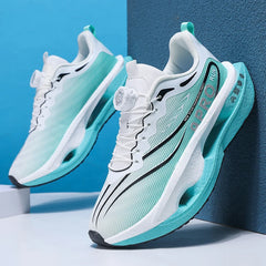 Men's Breathable Casual Sports Training Shoes, Unisex Comfortable and Versatile Casual Sneakers, Durable with Good Grip, Laceless Low-Top Design, Suitable for All Seasons, Gym Training, Running, Daily Casual Wear, Park Workou