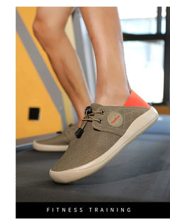 Hot Summer Mesh Men's Shoes Fashion Breathable Men Casual Shoes Handmade Flat Wading Shoes Outdoor Men Sneakers Big Size 38-46