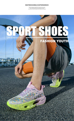 Running Shoes Speciality Carbon Board Marathon Men Sports Breathable Lightweight Women's Comfortable Athletic Nonskid Sneakers
