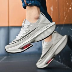 Marathon Air Cushion Casual Men Sports Running Shoes Breathable Lightweight Womens Comfortabl Athletic Nonskid Sneakers Footwear