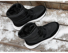 2023 Winter White Snow Boots Waterproof Non-slip Thicken Plush Warm Ankle Boots Women Shoes Botas Mujer Platform Shoes