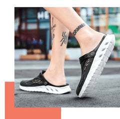 Summer Comfortable Men's Garden Clogs Male Outdoor EVA Injection Clogs Casual Sandal Men Beach Slippers Water Shoes Pool Sandals