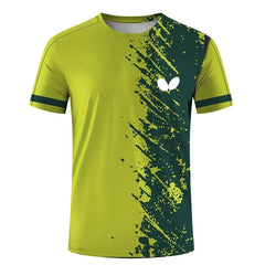 Men's short-sleeve, round-neck T-shirt, 3D, quick-drying, printed prom dress style, loose, breathable, comfortable, Summer