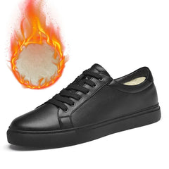 Luxury Brand Men's Sneakers Genuine Leather Casual Shoes Leisure Walk Men Shoes All-match Outdoor Skateboard Footwear For Male