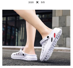Male Slippers EVA Outdoor Vacation Simple Sandals Indoor Anti-slip Waterproof Clogs Off White Shose Summer Platform Shoes