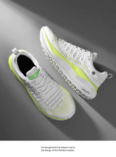 Men's breathable mesh thick-sole running shoes four season soft-sole non-slip outdoor casual sports shoes fashion light sneakers