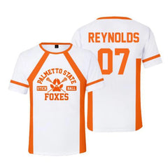 New The Foxhole Court Palmetto State Foxes Lacrosse Jersey Cosplay WILDS MINYARD 3D T-shirt Men/Women Graphic Tees Streetwear