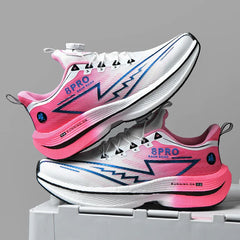 Athletic Running Shoes Men Professional Carbon Board Marathon Sports Breathable Lightweight Women Comfortable Casual Sneakers