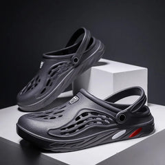 Male Slippers EVA Outdoor Vacation Simple Sandals Indoor Anti-slip Waterproof Clogs Off White Shose Summer Platform Shoes