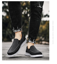 Brand Men's Shoes Canvas Breathable Casual Shoes Men Sneakers Flat Light Outdoor Walking Shoes Zapatillas Hombre Plus Size 39-47